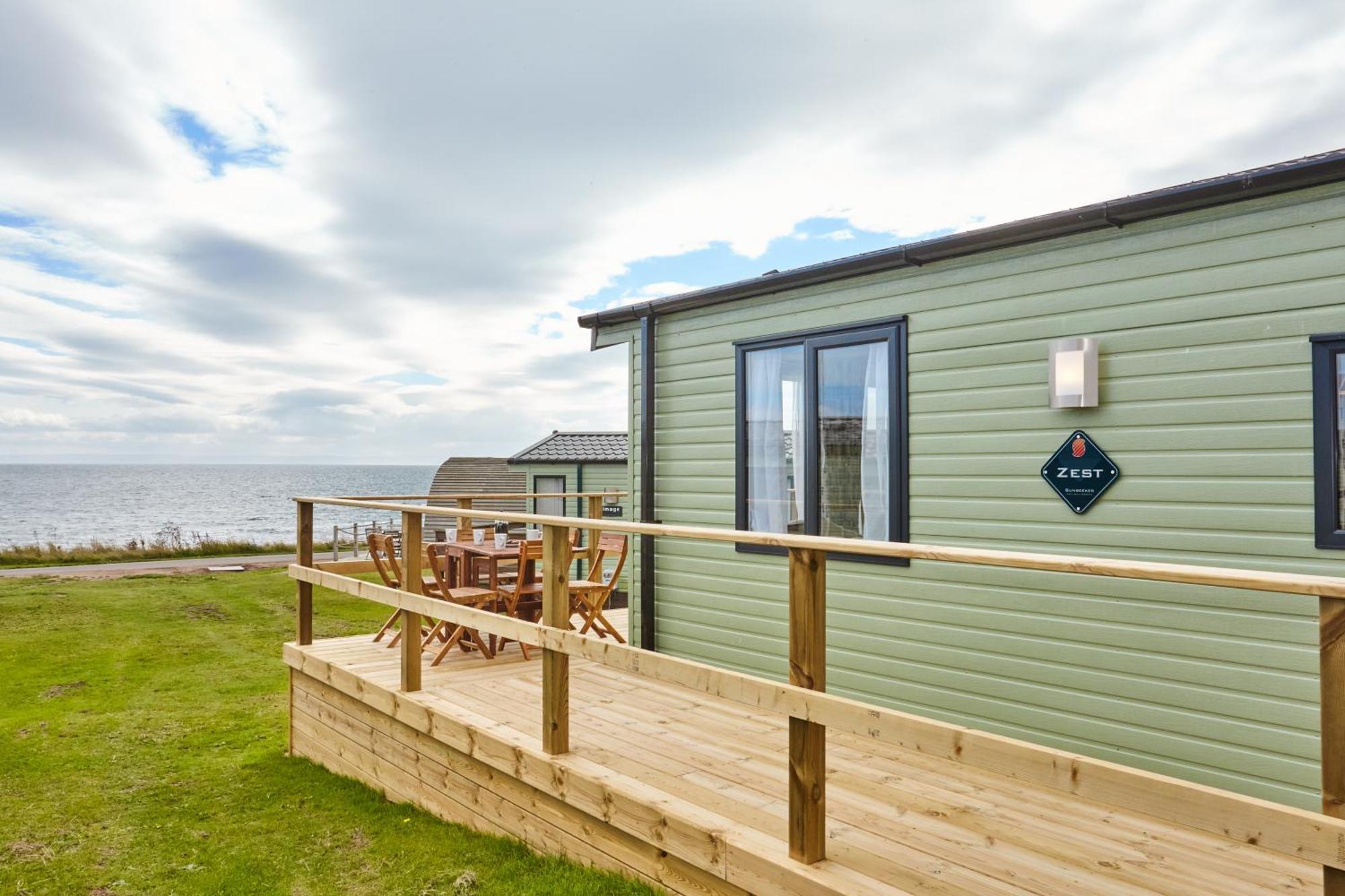 Sauchope Links Holiday Lodge And Glamping Park 克雷尔 外观 照片